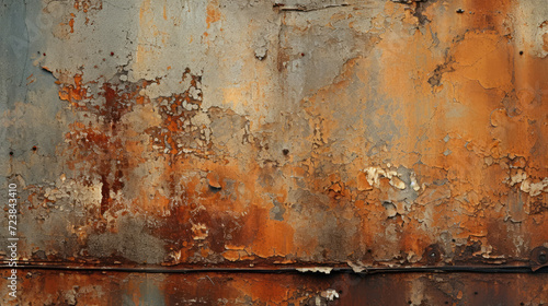 Rusty old wall background