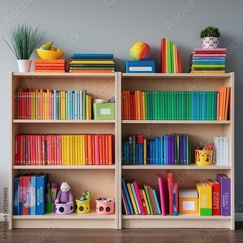 Wallpaper Mural Kindergarten Kaleidoscope: Books and Play Unite Torontodigital.ca