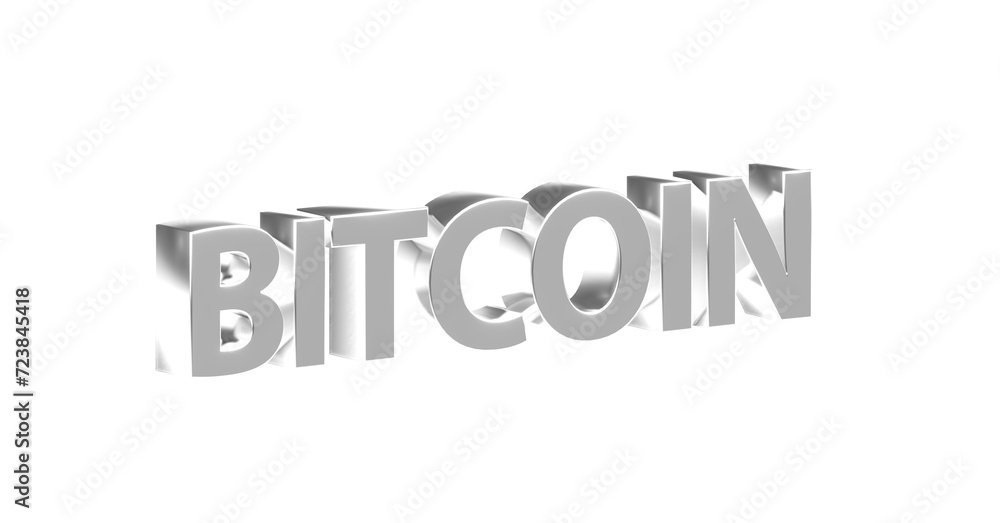 Bitcoin - silberne plakative 3D-Schrift, Kryptowährung, digitale Währung, Finanzen, Investition, Geldanlage, Wirtschaft, anonym, Freisteller, Rendering
Bitcoin - silberne plakative 3D-Schrift, Kryptowährung, digitale Währung, Finanzen, Investition, Geldanlage, Wirtschaft, anonym, Freisteller, Rendering