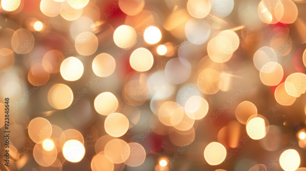 Abstract cream background with blurry festival lights and outdoor celebration bokeh Ai generative Abstract cream background with blurry festival lights and outdoor celebration bokeh Ai generative