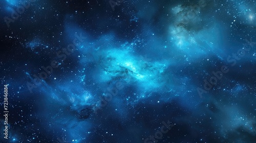 The cosmos filled with countless stars  Ai generated