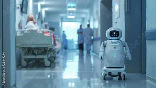 Futuristic Healthcare: Robotics in the Hospital Corridor