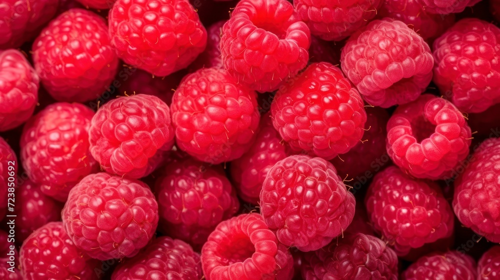 Raspberry background. Close up of raspberries. Selective focus. Raspberry background. Close up of raspberries. Selective focus.