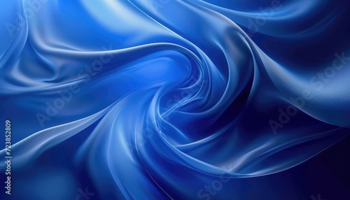 Abstract light blue silk background