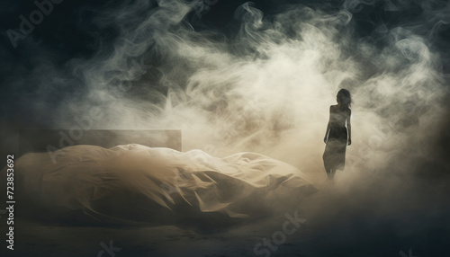 Somnambulism or sleepwalking background