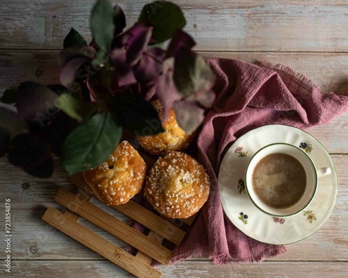 Una merienda acogedora