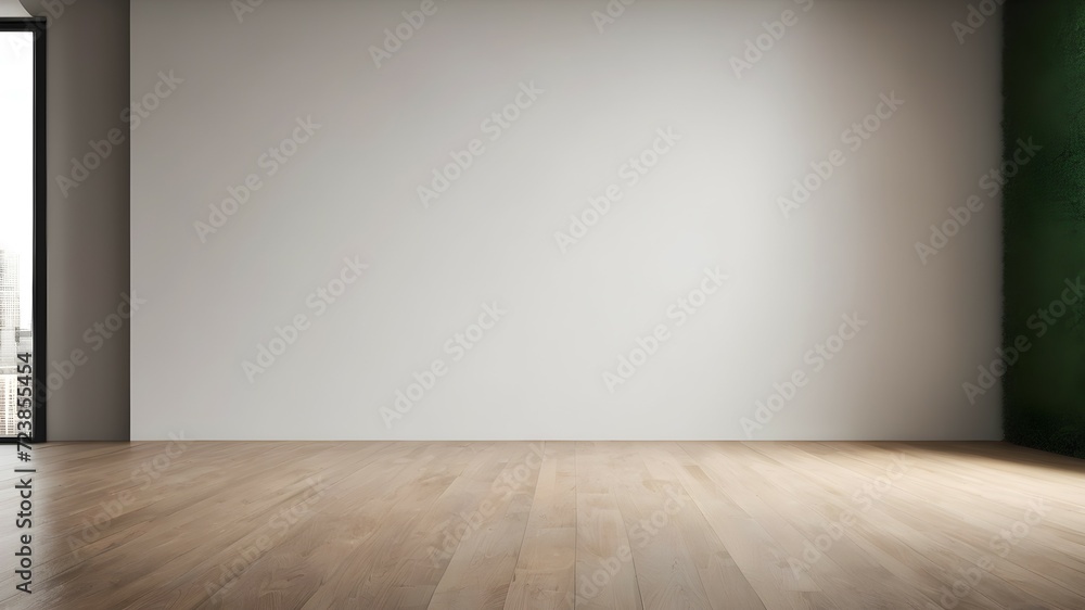 Minimal studio background. Empty apartment mockup Minimal studio background. Empty apartment mockup