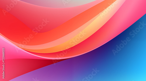 colorful wavy gradient color background