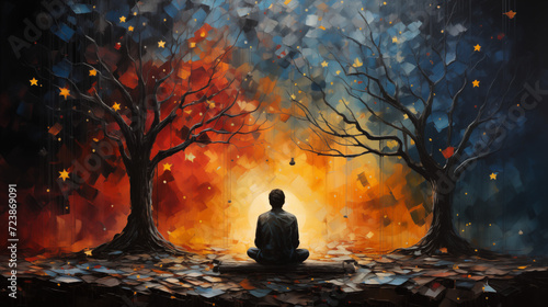 Meditative Autumn Twilight