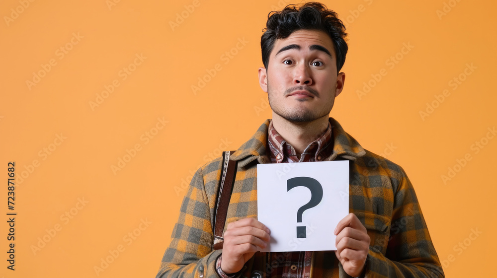 handsome businessman wearing sweatshirt, confused face expression handsome businessman wearing sweatshirt, confused face expression
