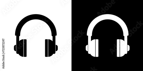 Earphones icon. Electronics Icons. Mobile icon. PC icon. Black icon. Black Logo. Icon set.