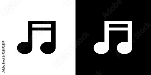 Musical Note Icon. Music icon. Musical scale. Electronics Icons. Mobile icon. PC icon. Black icon. Black Logo. Icon set.