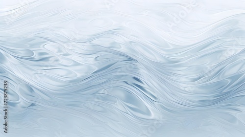 White water wave light surface overlay background. 3d clear ocean surface pattern with reflection effect backdrop. Marble desaturated texture. Sunny aqua ripple movement with shiny refraction photo