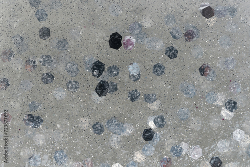 Pattern of grey color slime background