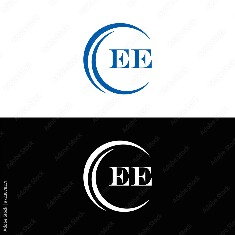 EE logo. E E design. White EE letter. EE, E E letter logo SET design. Initial letter EE linked circle uppercase monogram logo. E E letter logo SET vector design. EE letter logo design EE logo. E E design. White EE letter. EE, E E letter logo SET design. Initial letter EE linked circle uppercase monogram logo. E E letter logo SET vector design. EE letter logo design