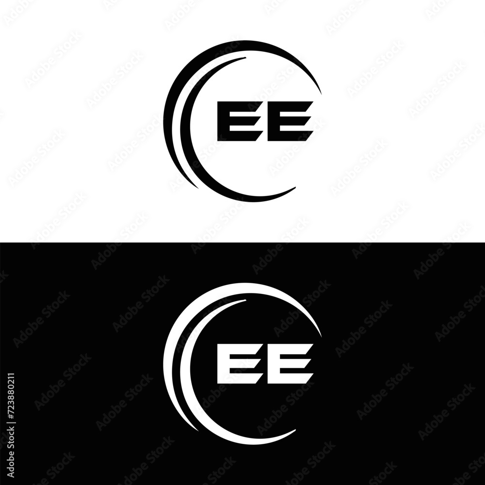 EE logo. E E design. White EE letter. EE, E E letter logo SET design. Initial letter EE linked circle uppercase monogram logo. E E letter logo SET vector design. EE letter logo design EE logo. E E design. White EE letter. EE, E E letter logo SET design. Initial letter EE linked circle uppercase monogram logo. E E letter logo SET vector design. EE letter logo design