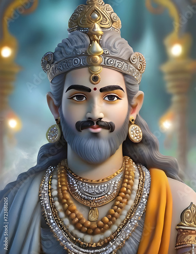 Sanatani Hindu King © Sanatani AI