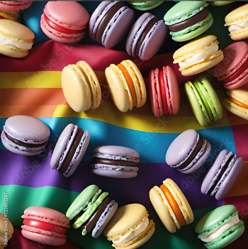 Wallpaper Mural macarons Torontodigital.ca