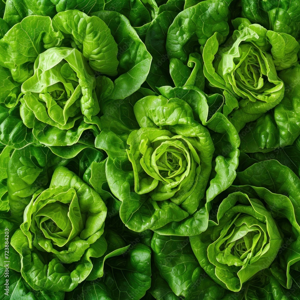 Lettuce vegetables, Background of fresh lettuce arranged together on whole image Lettuce vegetables, Background of fresh lettuce arranged together on whole image
