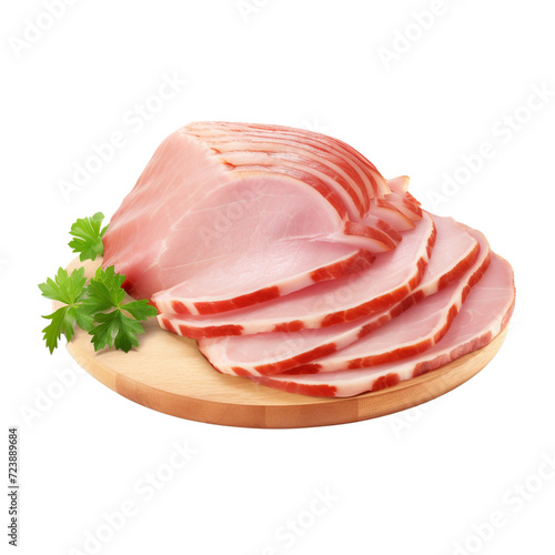 Ham slice clip art