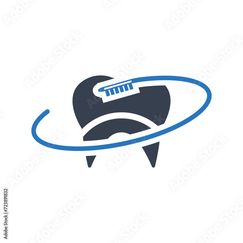 dental brush icon 