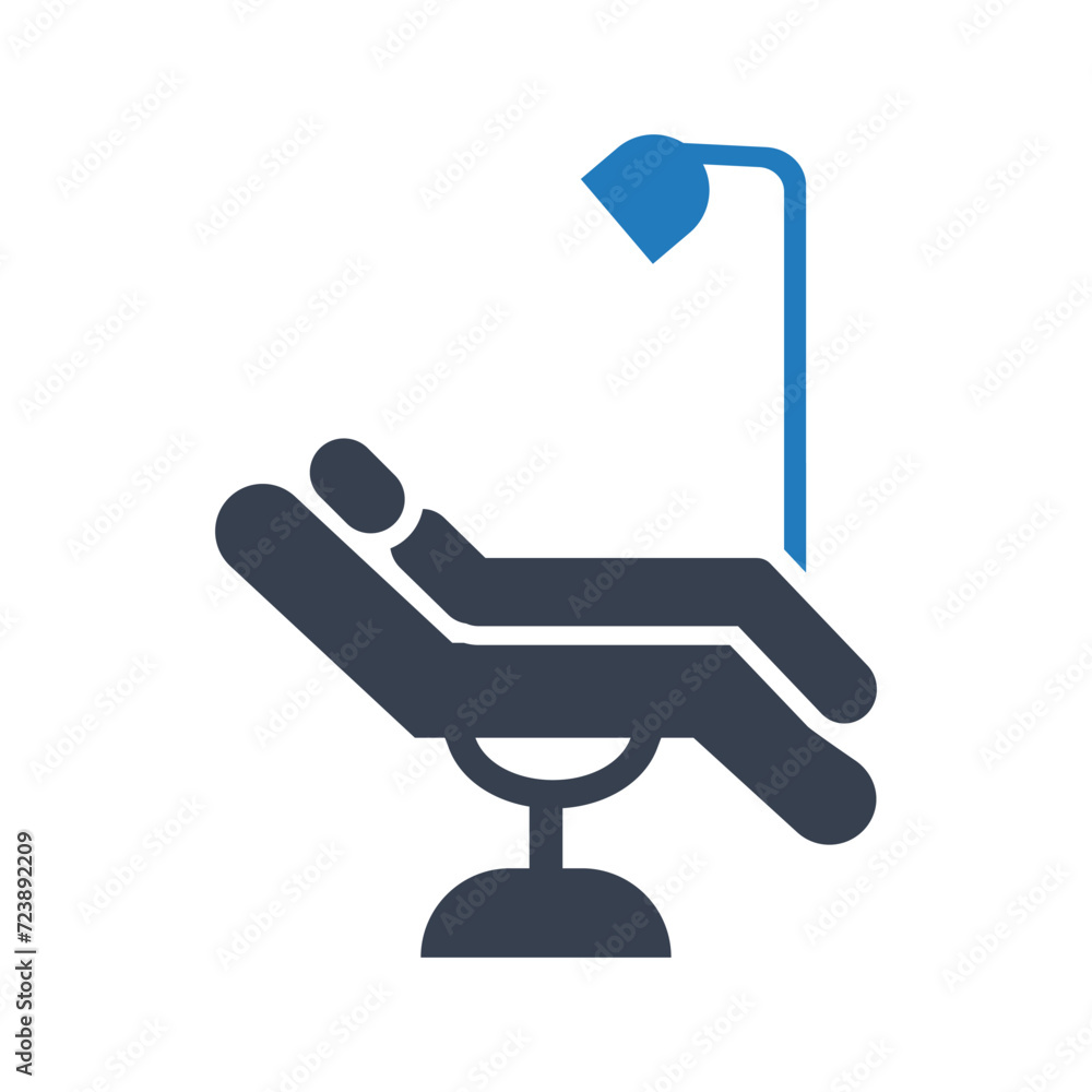 dental bed icon dental bed icon