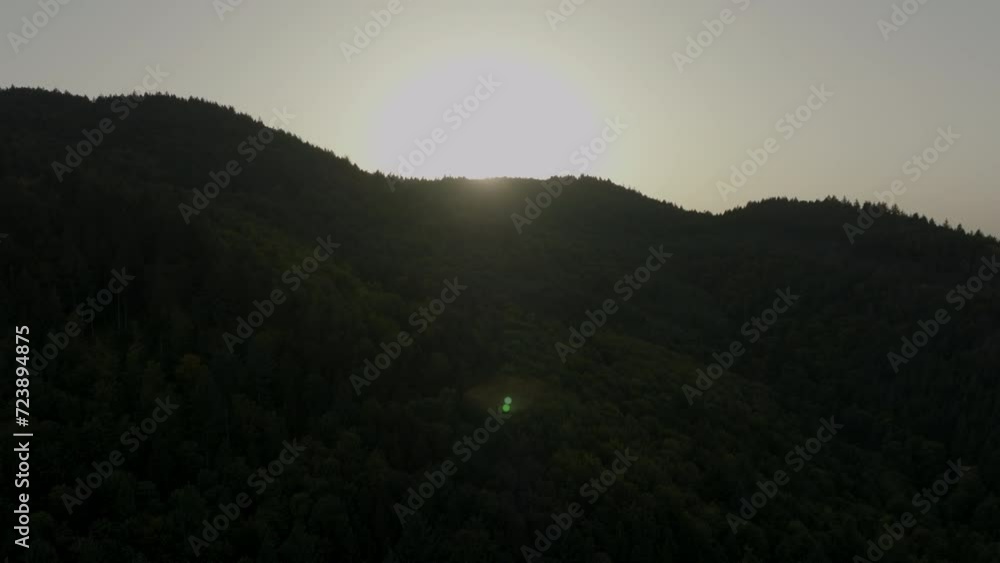 Schwarzwald Drohnenflug Black Forest Wälder Wald Schwarzwald Drohnenflug Black Forest Wälder Wald