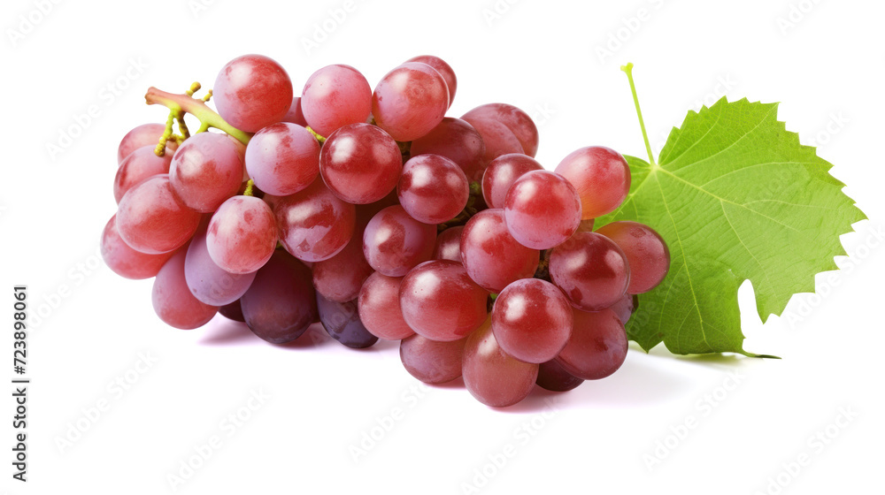 grapes in a bunch, isolated and ripe, showcase the natural beauty of this healthy fruit, perfect for wine or a sweet snack, on white background, with clipping path grapes in a bunch, isolated and ripe, showcase the natural beauty of this healthy fruit, perfect for wine or a sweet snack, on white background, with clipping path