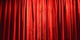 Vibrant Red Curtain Texture Against A Bold Red Background Evokes Theatrical Vibes. Сoncept Theatrical Photography, Vibrant Red Curtain, Bold Background, Dramatic Portraits, Theatrical Vibes