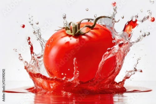 tomatto water splash © alvian