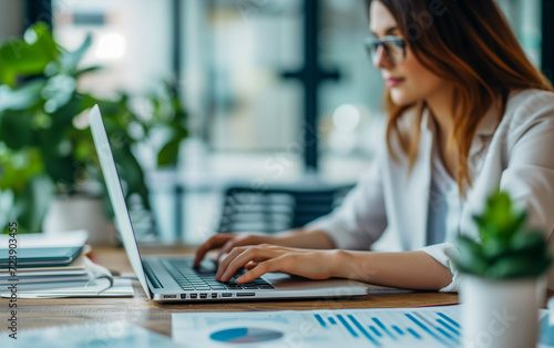 Bookkeeper or financial inspector and secretary making report or Financial Planning. Internal revenue Service inspector checking financial document, audit concept.