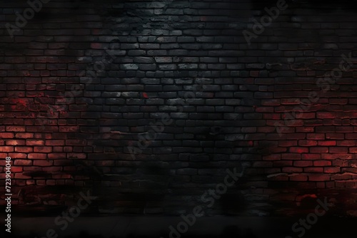 dark and red brick background