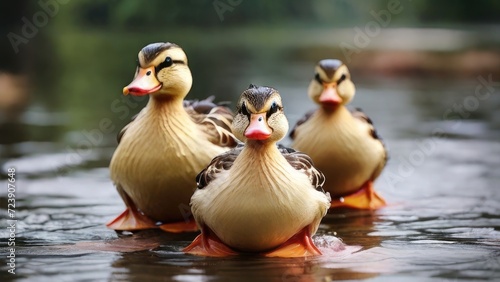 a groupof duck photo