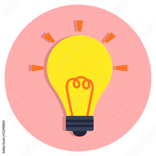 Creative design icon of idea