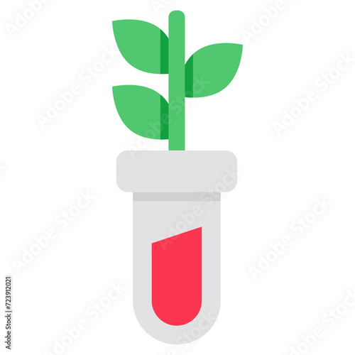 Wallpaper Mural Perfect design icon of botanical tube  Torontodigital.ca