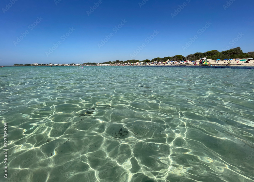 Punta Prosciutto beach in Salento - Puglia