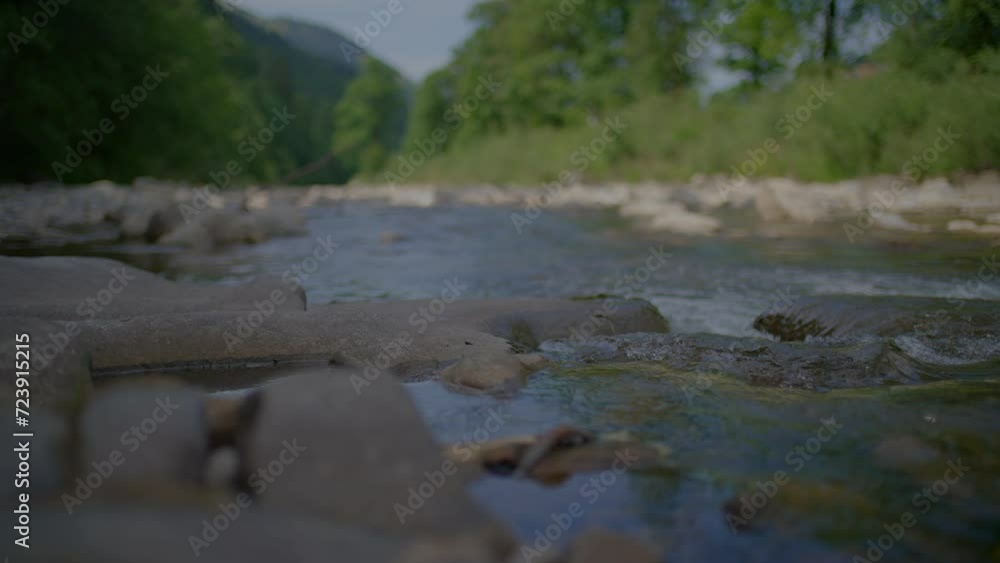 Riverbed Stones Rocks Soil Nature Landscape Scenery Riverbed Stones Rocks Soil Nature Landscape Scenery