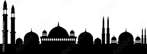 Mosque Silhouette Icon