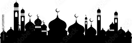 Mosque Silhouette Icon