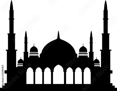 Mosque Silhouette Icon