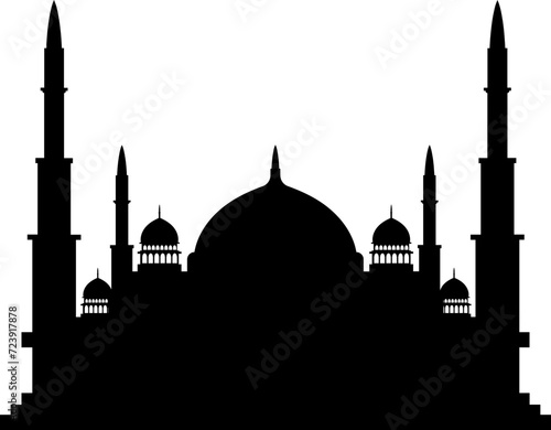 Mosque Silhouette Icon