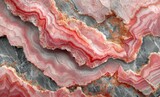 High quality Rare Marble Texture, extremely beautiful, luxurious, gorgeous, pastel color scarlet