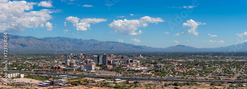 Downtown Skyline Aerial View of Phoenix on a Sunny Day - Captivating 4K Ultra HD Cityscape © Only 4K Ultra HD