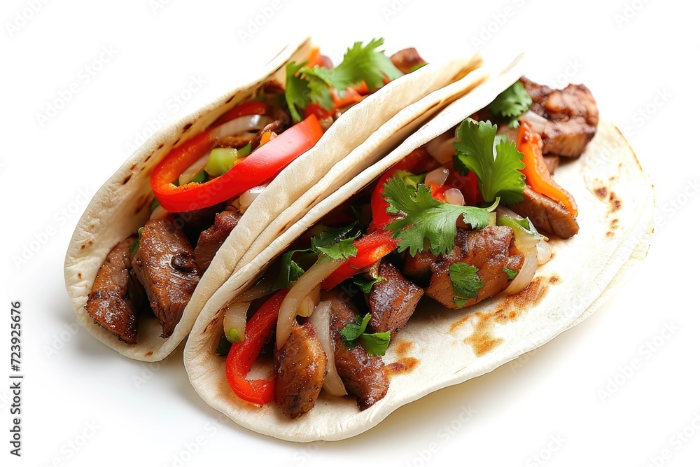 Sizzling Fajita Platter: A Tempting Display of Grilled Meat, Zesty Vegetables, and Warm Tortillas – Perfect for Foodie Websites Sizzling Fajita Platter: A Tempting Display of Grilled Meat, Zesty Vegetables, and Warm Tortillas – Perfect for Foodie Websites