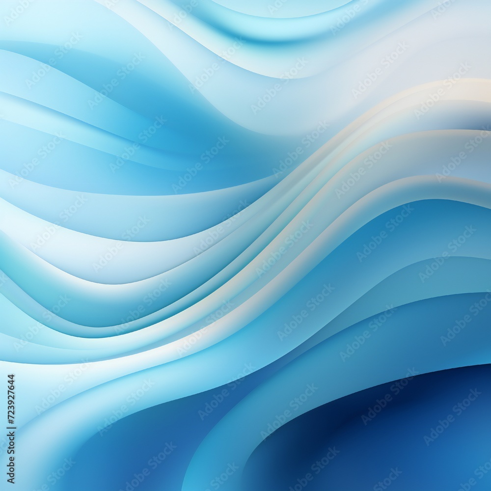 Soft blue smooth gradients background Generative Ai Soft blue smooth gradients background Generative Ai