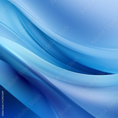 Soft blue smooth gradients background Generative Ai