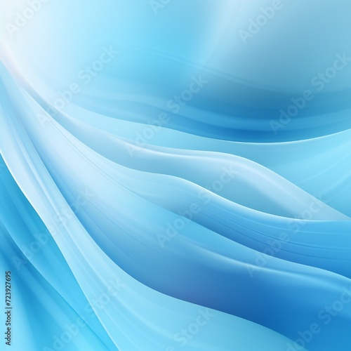 Soft blue smooth gradients background Generative Ai © LayerAce.com