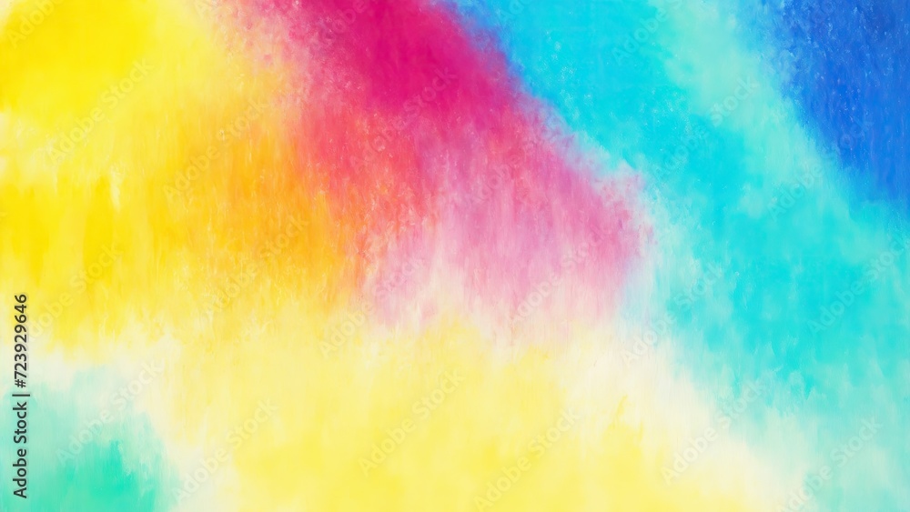 Obraz premium Colorful dry brush Oil painting style texture background