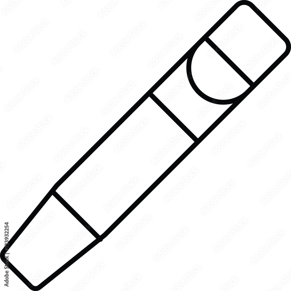 Rounded filled Editable stroke Whistle Icon Rounded filled Editable stroke Whistle Icon