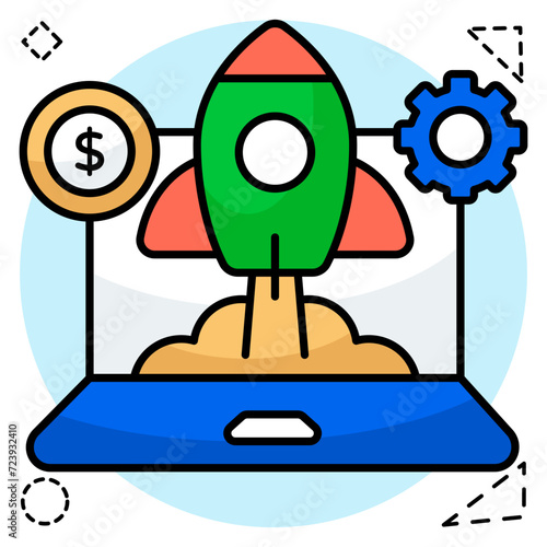Vector design of system launch 